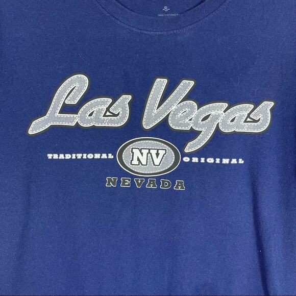 Las Vegas, Graphic T-Shirt. Size Small, Navy Blue. Excellent condition! - Picture 2 of 5